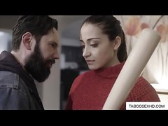 Beautifull teen have sex with stalker